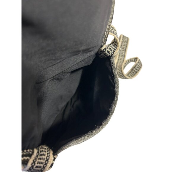 Handmade Woolen Crossbody Bag Horse and Tribal Pattern Cowgirl Core Southwest - Picture 7 of 9